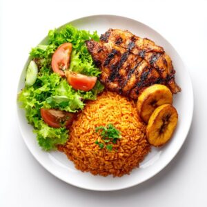 jollof with chicken