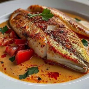 red snapper fish sauce