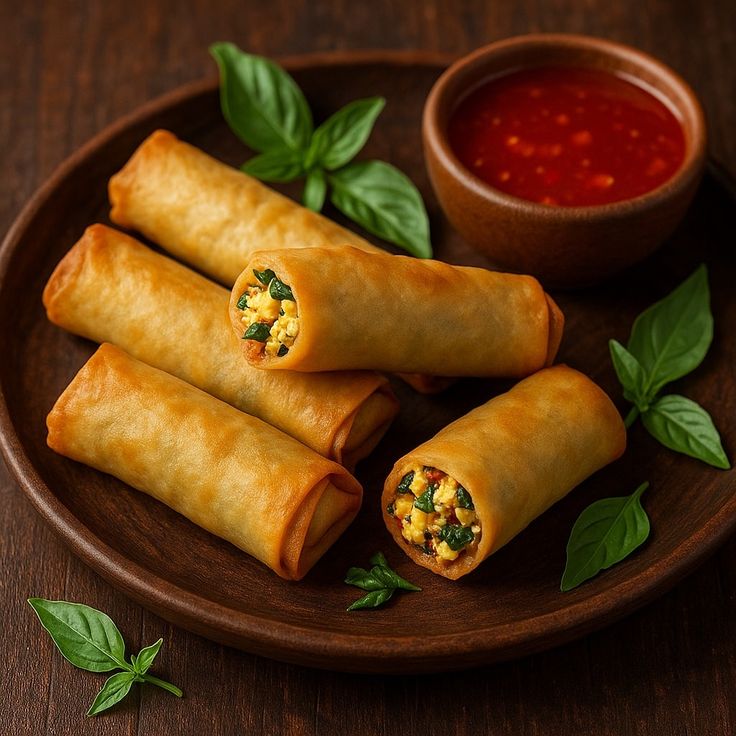 spring rolls (4 pieces) spring rolls (4 pieces)