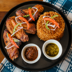 jollof with turkey wings