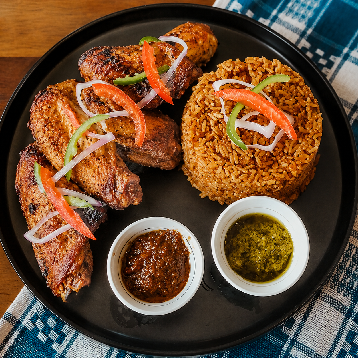 jollof with turkey wings jollof with turkey wings