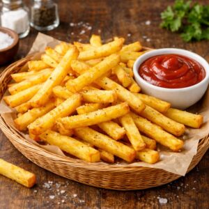 lume loaded yam fries